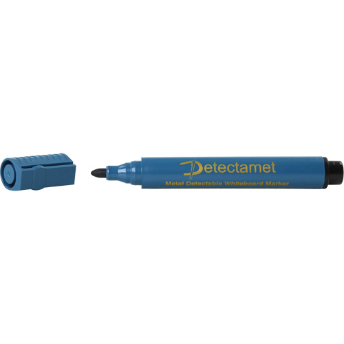Detectable Whiteboard Marker, Black, Bullet Tip Les Fournitures Industrielles Méga