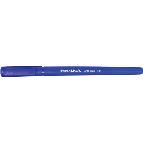 Paper Mater&reg; Write Bros&reg; Ball Point Pen, Blue, 1 mm Les Fournitures Industrielles Méga