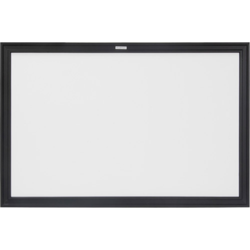 Black MDF Frame Whiteboard, Dry-Erase/Magnetic, 36" W x 24" H Les Fournitures Industrielles Méga