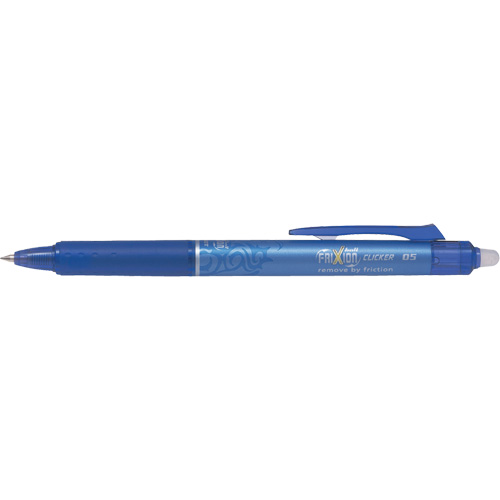 Frixion Point Clicker Pen, Blue, 0.5 mm, Retractable Les Fournitures Industrielles Méga