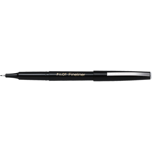 Stylo Fineliner, Noir, Pointe Fin Les Fournitures Industrielles Méga