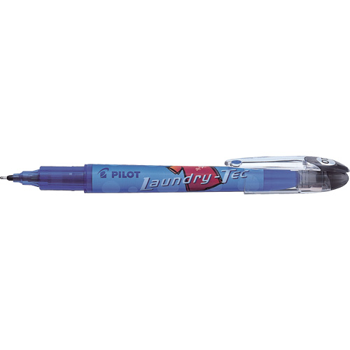 Laundry-Tec Permanent Fabric Marker, Black, Micro Tip Tip Les Fournitures Industrielles Méga