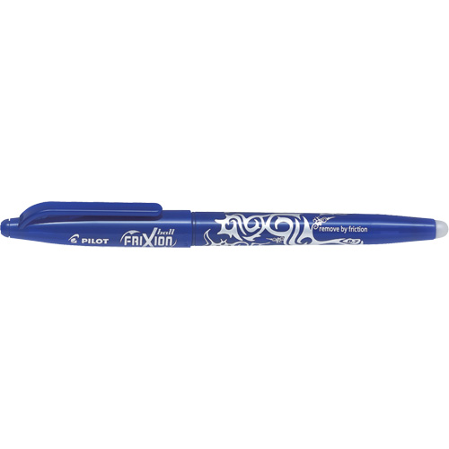 Stylo &agrave; bille roulante Frixion, Bleu, 0,7 mm Les Fournitures Industrielles Méga
