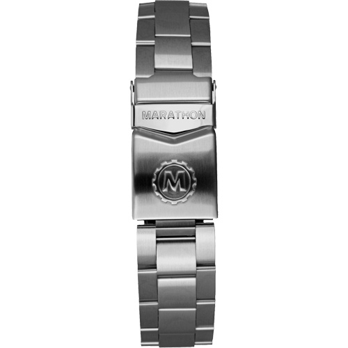 Arctic Edition Large Diver's Automatic GSAR Watch with Stainless Steel Bracelet, Digital, Battery Operated, 41 mm, Silver Les Fournitures Industrielles Méga