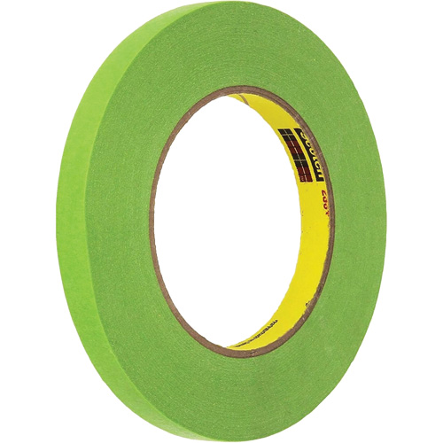 Scotch&reg; Performance Masking Tape 233+, 12 mm (1/2") x 55 m (180'), Green Les Fournitures Industrielles Méga