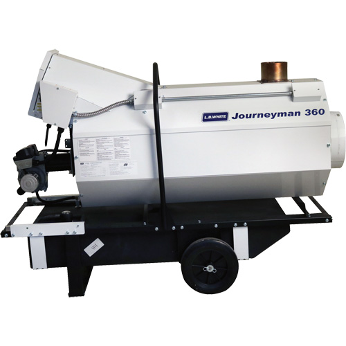 Journeyman&reg; Indirect-Fired Portable Heater Les Fournitures Industrielles Méga