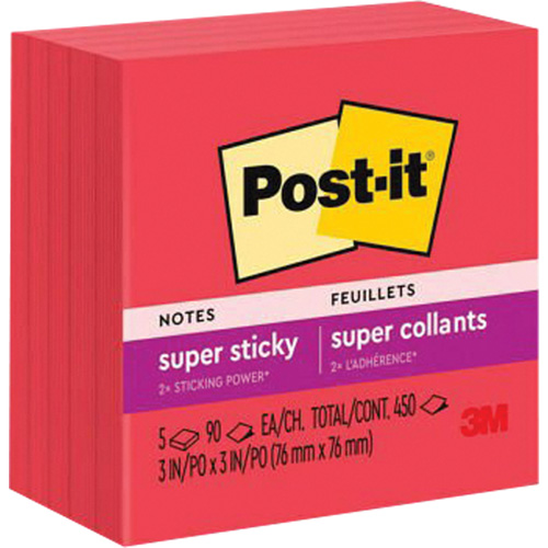 Super blocs-notes autocollantes Post-it Les Fournitures Industrielles Méga