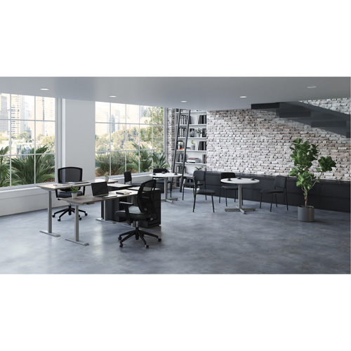 Newland Height-Adjustable Rectangular Table Les Fournitures Industrielles Méga