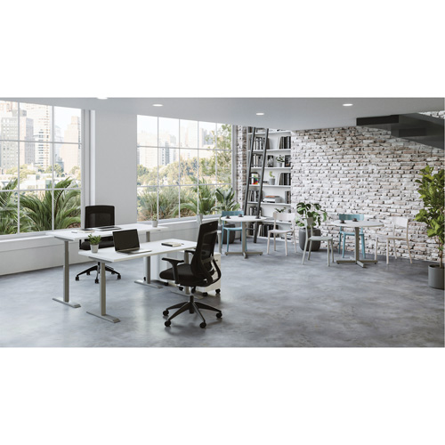 Newland Height-Adjustable Rectangular Table Les Fournitures Industrielles Méga