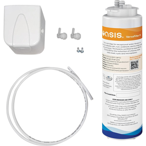 Trousse de filtre universel Versafilter III, Utilize avec Abreuvoirs OASIS/Remplisseurs de bouteille OASIS Les Fournitures Industrielles Méga