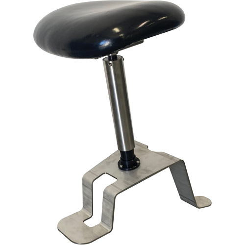 TA200 Sit-Stand Stool, Vinyl, Black, 280 lbs. Capacity Les Fournitures Industrielles Méga