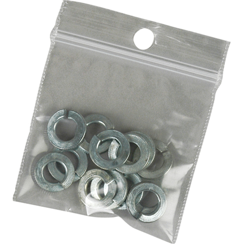 Poly Bags, Reclosable, 8" x 5", 4 mils Les Fournitures Industrielles Méga