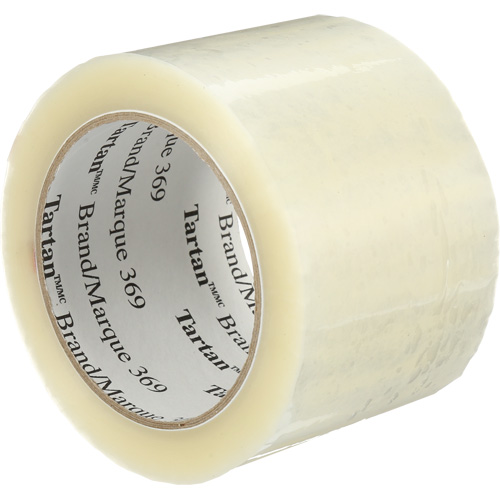 Ruban d'emballage Tartan, Adh&eacute;sif Thermofusible, 1,6 mil, 72 mm (3") x 100 m (330') Les Fournitures Industrielles Méga