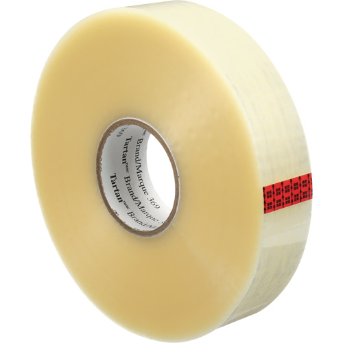 Tartan 369 Box Sealing Tape, Acrylic Adhesive, 1.6 mils, 48 mm (1-22/25") x 914 m (2998') Les Fournitures Industrielles Méga