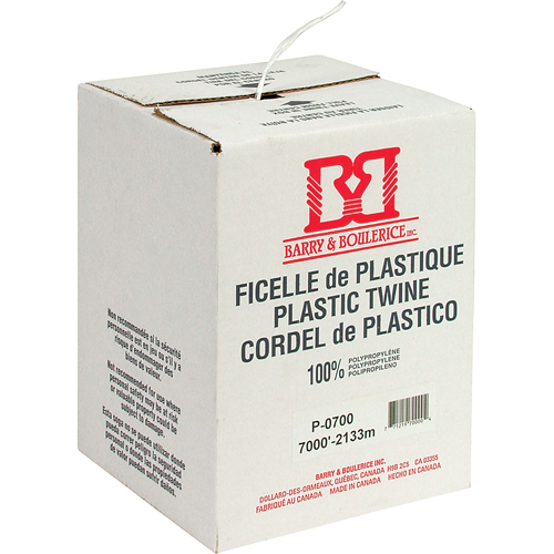 Tying Twine, Polypropylene, 7000' Length Les Fournitures Industrielles Méga