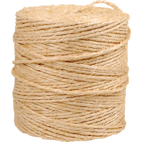 Ficelle d'arrimage, Sisal, 850' Longueur Les Fournitures Industrielles Méga