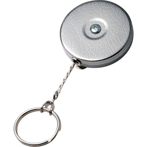 Original Series Retractable Keychain, Chrome, 24" Cable, Belt Clip Attachment Les Fournitures Industrielles Méga