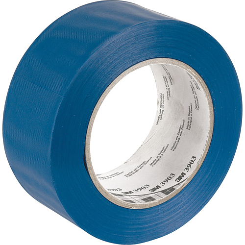 Rubans adh&eacute;sifs en vinyle 3903, 50 mm (2") la x 45,5 m (149,25') lo, 6,3 mils, Bleu Les Fournitures Industrielles Méga