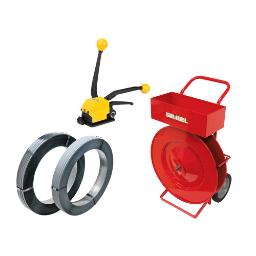 3/4" Steel Strapping System Les Fournitures Industrielles Méga