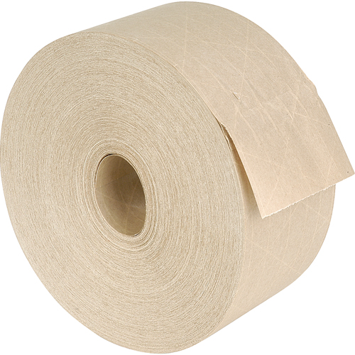 Reinforced Gummed Tape, 60 mm (2-9/25") x 137.2 m (450'), Kraft Les Fournitures Industrielles Méga