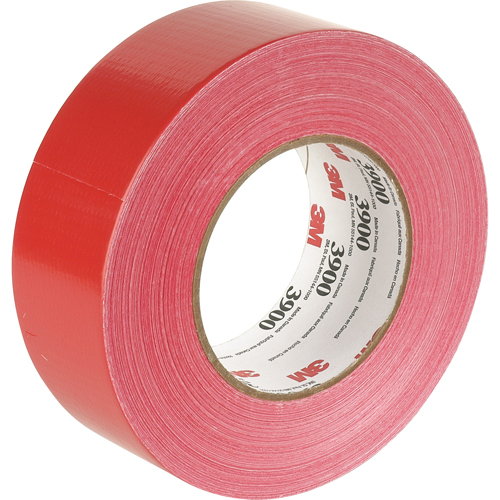 3900 Multi-Purpose Duct Tape, 8 mils, Red, 48 mm (2") x 55 m (180') Les Fournitures Industrielles Méga