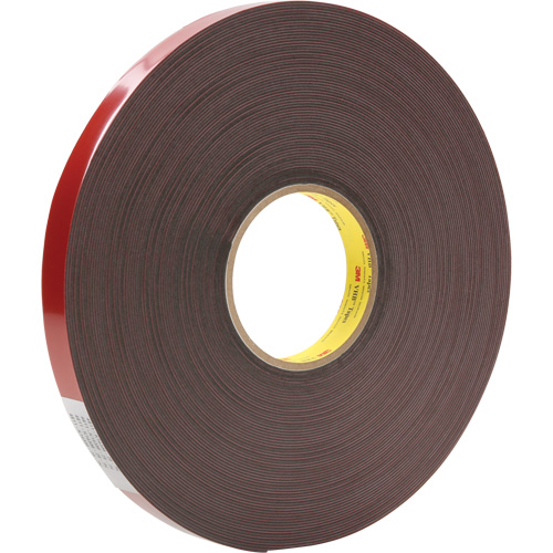 Ruban VHB, 33 m (108') lo x 24 mm (1") la, 1,1 mil, Acrylique Les Fournitures Industrielles Méga