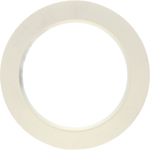 471 Vinyl Tape, 12 mm (1/2") W x 32.9 m (108') L, 5.3 mils, White Les Fournitures Industrielles Méga