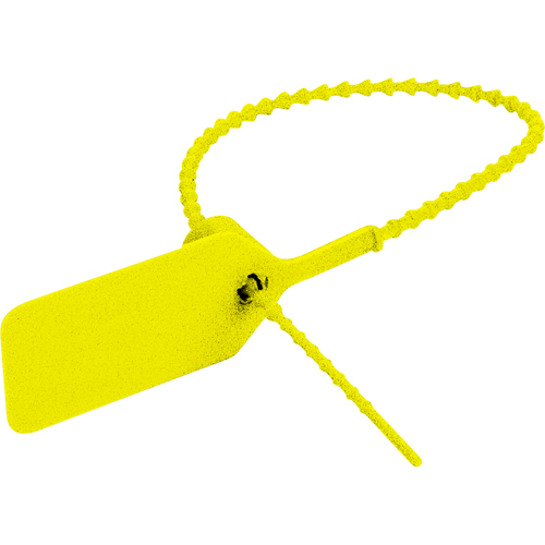 Scell&eacute; de s&eacute;curit&eacute; emboss&eacute; Pull-Tite II – Sealed Do Not Remove, 9", Plastique, Pousser et tirer Les Fournitures Industrielles Méga