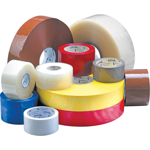 Box Sealing Tape, Acrylic Adhesive, 2.1 mils, 48 mm (1-22/25") x 100 m (328') Les Fournitures Industrielles Méga
