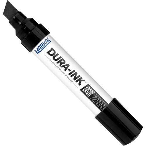 Dura-Ink&reg; - #200 Marker, Black, Chisel Tip Les Fournitures Industrielles Méga