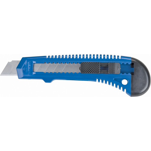 Standard-Duty Knife ATK700, 18 mm, Carbon Steel, Plastic Handle Les Fournitures Industrielles Méga