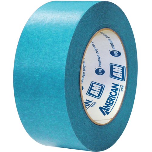 American&reg; Aqua Mask Medium Grade Masking Tape, 18 mm (3/4") x 55 m (180'), Blue Les Fournitures Industrielles Méga