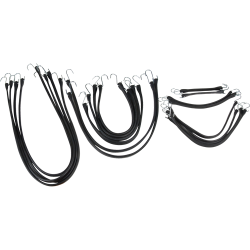 Rubber Tie Down Set, 9" Les Fournitures Industrielles Méga