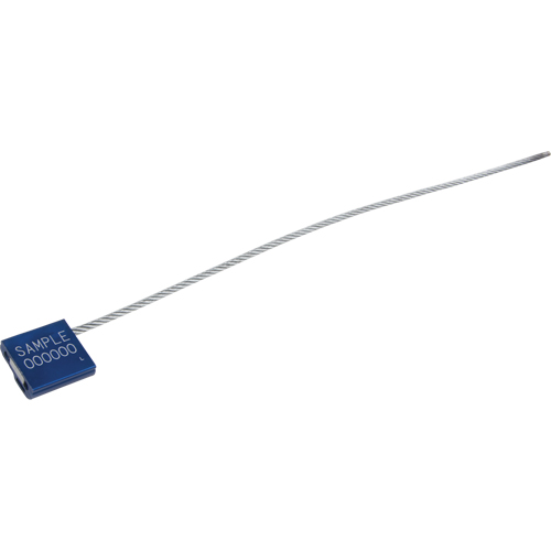 FlexiGrip High Security Security Seals, 12", Metal, Cable Seal Les Fournitures Industrielles Méga