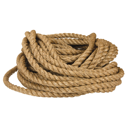 Corde &agrave; trois fils, 135', Manille Les Fournitures Industrielles Méga