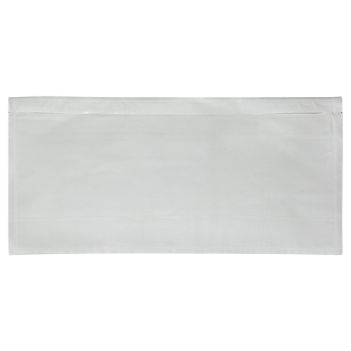 Pochette vierge pour bordereau d'exp&eacute;dition, 10" lo x 5-1/2" la, Style Insertion par l'arri&egrave;re Les Fournitures Industrielles Méga