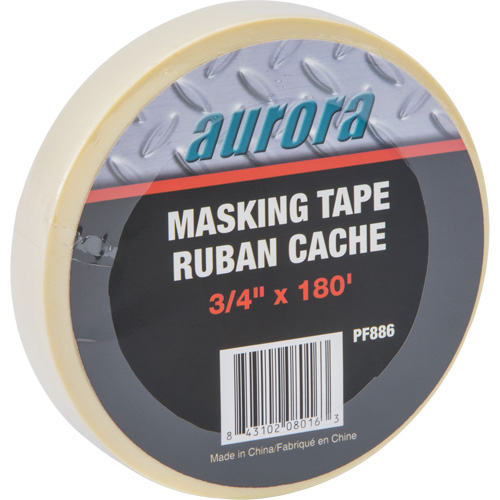 General Purpose Masking Tape, 18 mm (3/4") x 55 m (180'), Beige Les Fournitures Industrielles Méga