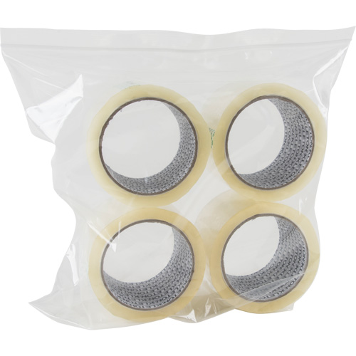 Sacs en poly, Refermable, 12" x 12", 2 mils Les Fournitures Industrielles Méga