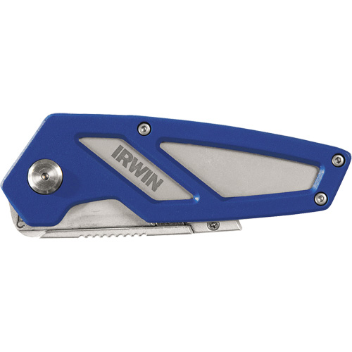 Couteau utilitaire pliant FK 100, 22 mm lame, poign&eacute;e en M&eacute;tal Les Fournitures Industrielles Méga