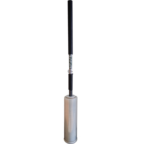 Long Handle Stretch Wrap Dispenser, Fits Rolls 12"-18" Les Fournitures Industrielles Méga