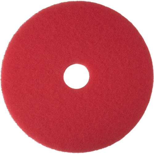 5100 Series Pad, 12", Buffing, Red Les Fournitures Industrielles Méga