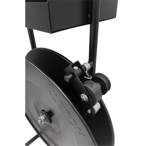 Distributeur de feuillards, Feuillard Polyester/Acier/Polypropyl&egrave;ne, Dia de noyau 16"/8", largeur de rouleau 3"/8"/6" Les Fournitures Industrielles Méga