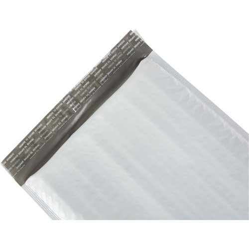 Bubble Shipping Mailer, Polyethylene, 8-1/2" W x 14-1/4" L Les Fournitures Industrielles Méga