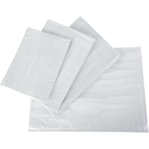 Bubble Shipping Mailer, Polyethylene, 8-1/2" W x 14-1/4" L Les Fournitures Industrielles Méga
