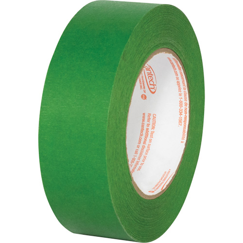 Premium Safe Tack Masking Tape, 36 mm (1-27/64") x 55 m (180.4'), Green Les Fournitures Industrielles Méga