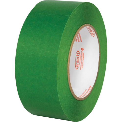 Premium Safe Tack Masking Tape, 48 mm (1-57/64") x 55 m (180.4'), Green Les Fournitures Industrielles Méga