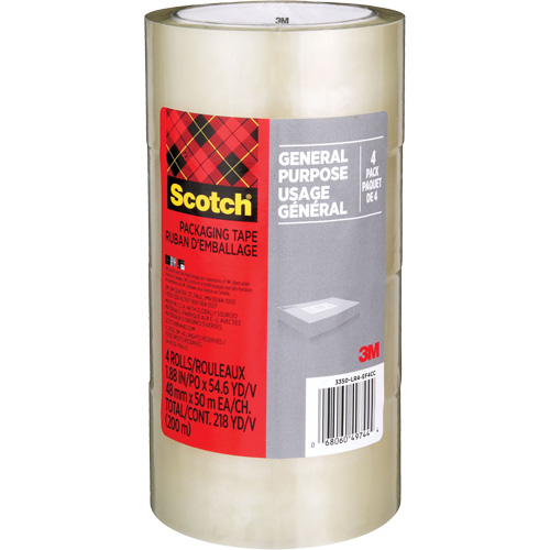 Scotch&reg; Shipping Packaging Tape 175G, 48 mm (2") x 50 m (164') Les Fournitures Industrielles Méga