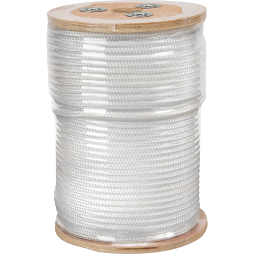 Corde tress&eacute;e 1/4", Nylon, 250' Les Fournitures Industrielles Méga