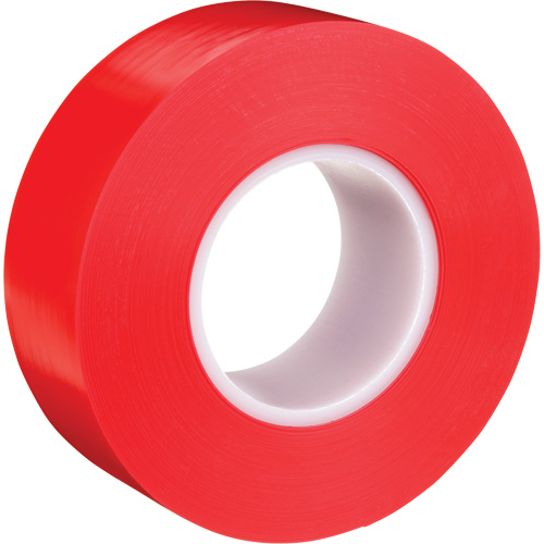 Durable Floor Marking Tape 971, 2" x 108', Vinyl, Red Les Fournitures Industrielles Méga