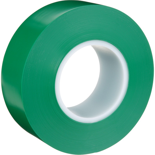 Durable Floor Marking Tape 971, 2" x 108', Vinyl, Green Les Fournitures Industrielles Méga